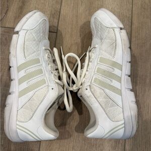 Adidas White Cheer Shoes